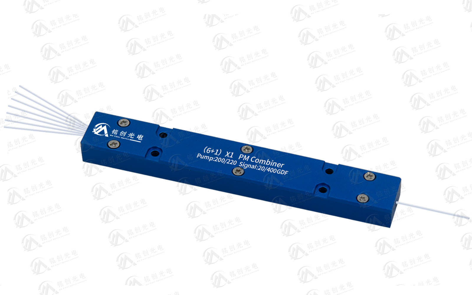 1um（6+1）x1泵浦&保偏信號合束器